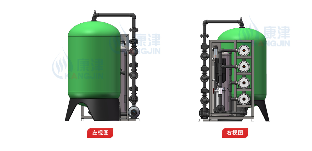 8T/H(每小时出水8吨)反渗透净水设备