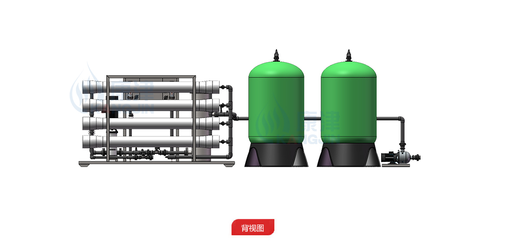 8T/H(每小时出水8吨)反渗透净水设备