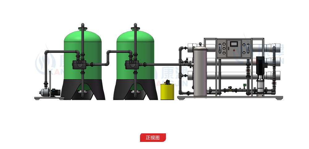 8T/H(每小时出水8吨)反渗透净水设备