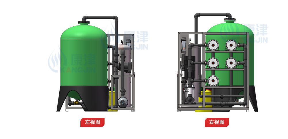 8T/H(每小时出水8吨)反渗透净水设备