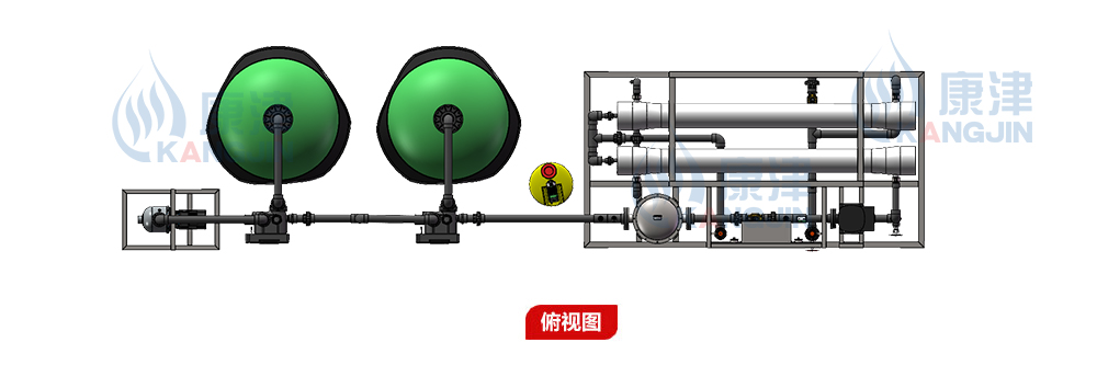 8T/H(每小时出水8吨)反渗透净水设备